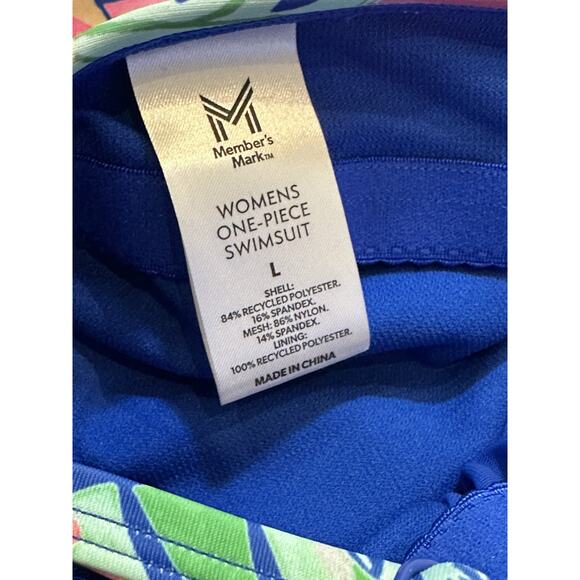 Member's Mark Women's Wrap-Style One-Piece Swimsuit Size Large - Picture 8 of 10